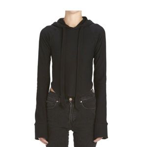 Are You Am I Croft Hoodie - Black Size S